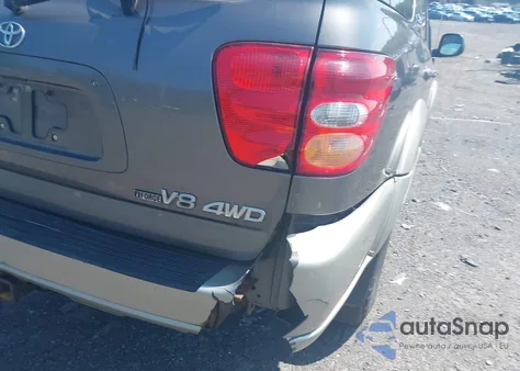 2004 Toyota Sequoia Sr5 V8 из США, поврежденный, VIN 5TDBT44A14S222737